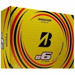 Bridgestone E6 Golf Balls [Colour: Yellow]