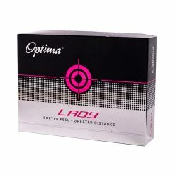 Optima Lady Golf Balls - 1 Dozen White