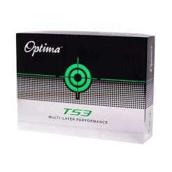 Optima TS3 Golf Balls - 1 Dozen White