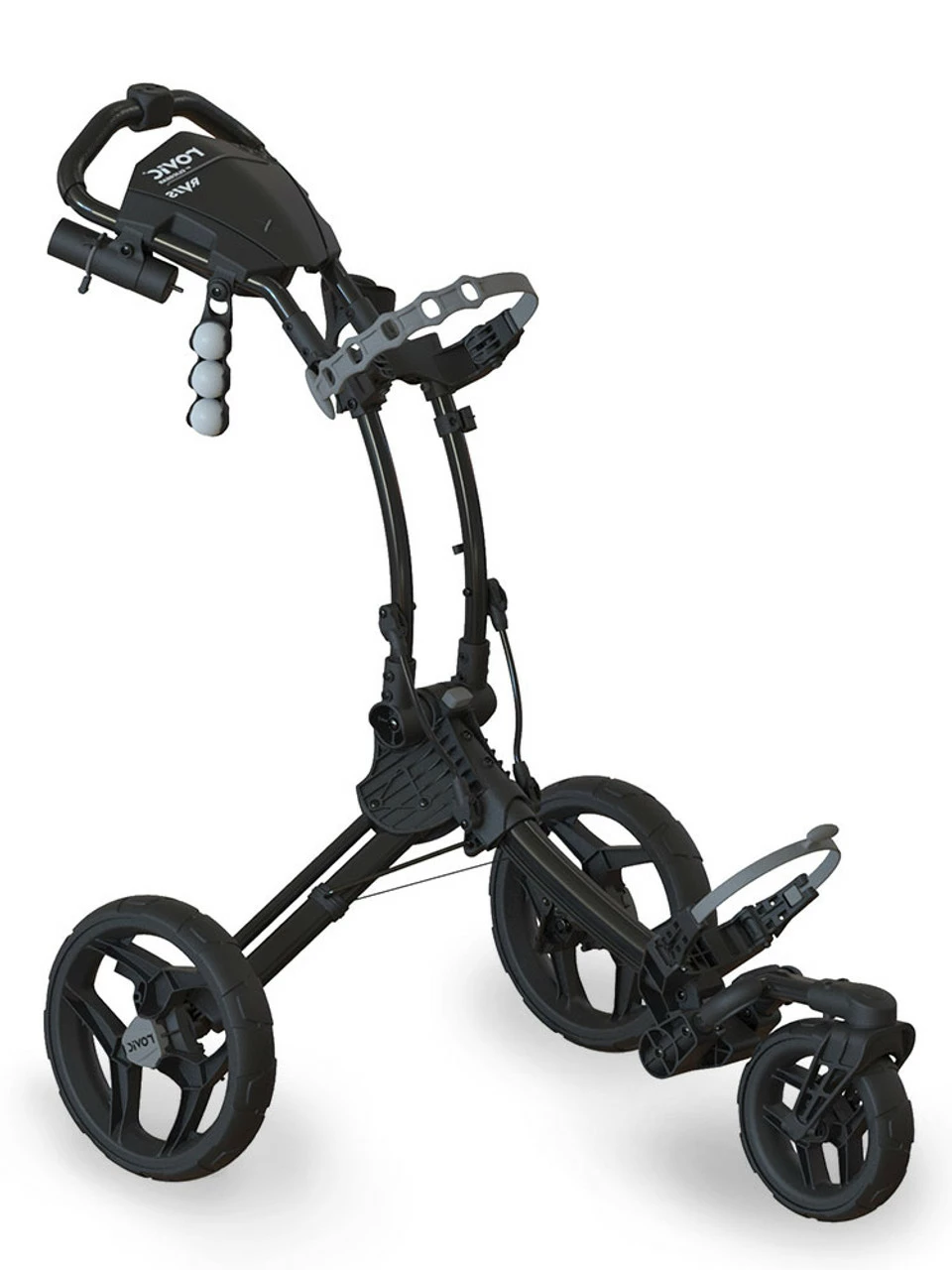 Clicgear Rovic RV1S Buggy - Charcoal/Black 3 Clicgear Rovic RV1S Buggy - Charcoal/Black