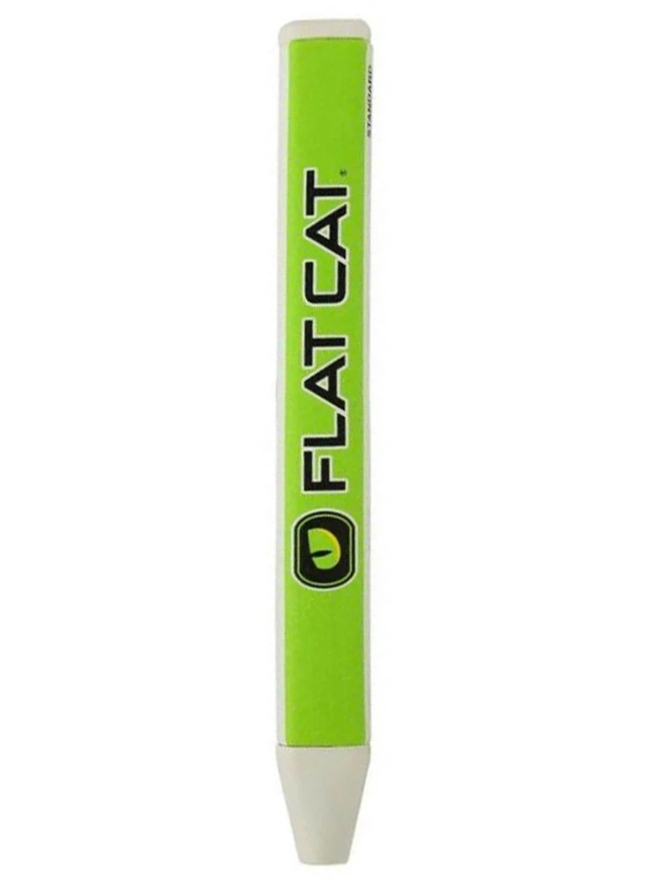FLAT CAT Original Putter Grip Std - White/Green 3 FLAT CAT Original Putter Grip Std - White/Green