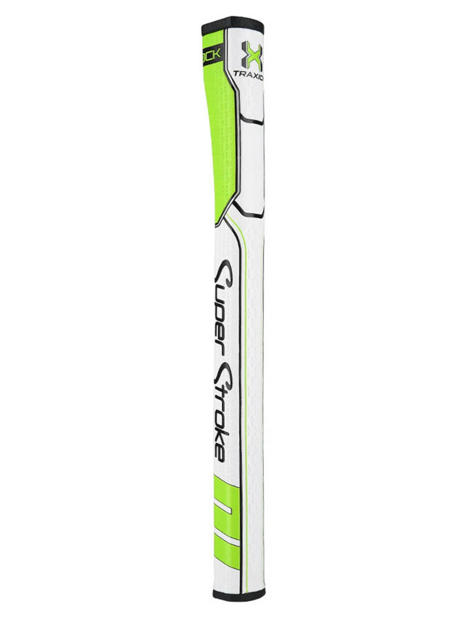 Superstroke Traxion Wrist Lock Putter Grip - Green/White 3 Superstroke Traxion Wrist Lock Putter Grip - Green/White