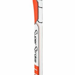 Superstroke Traxion Wrist Lock Putter Grip - Orange/White