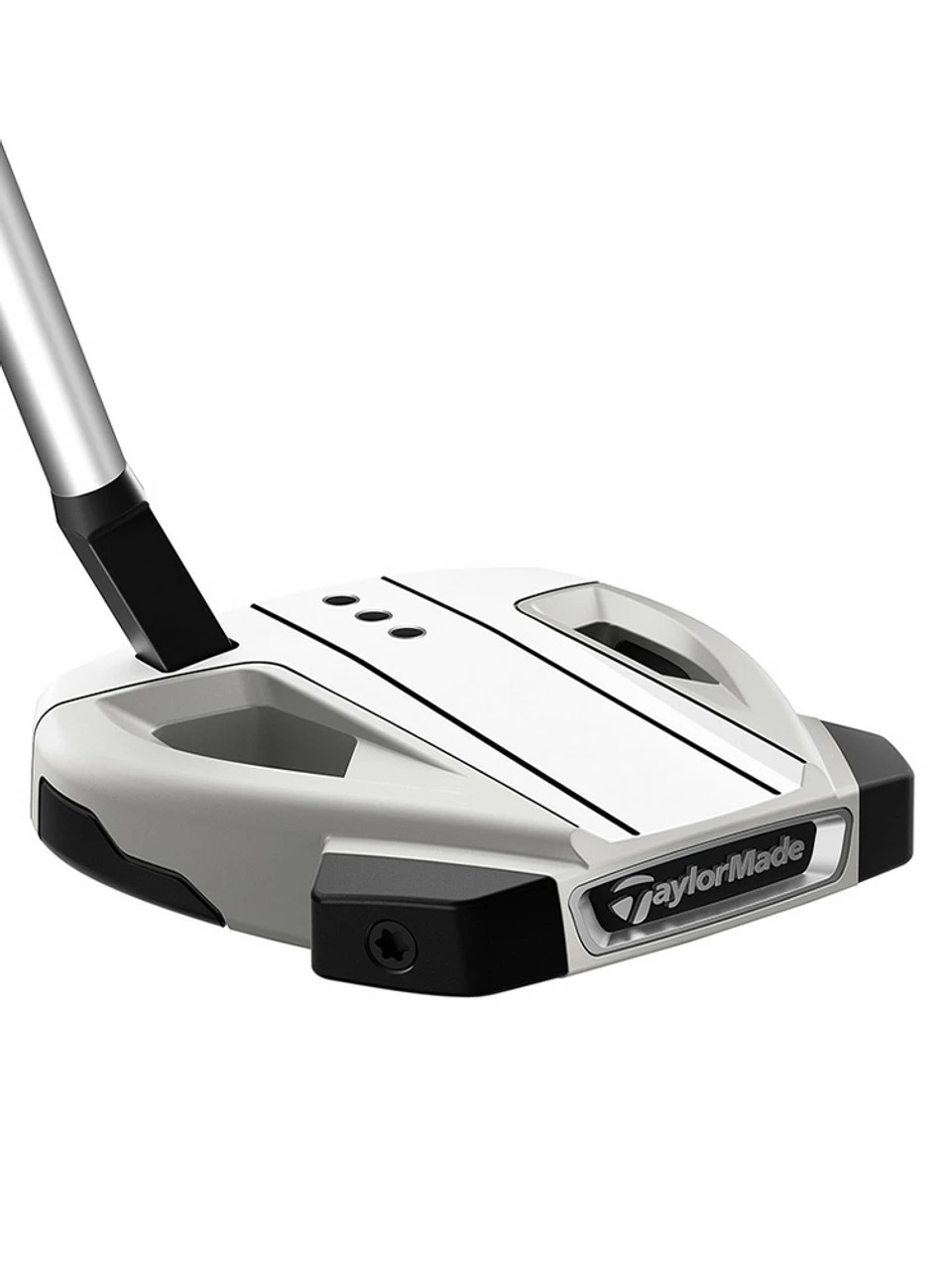 TaylorMade Spider EX Putter - Platinum/White Slant Neck 3 TaylorMade Spider EX Putter - Platinum/White Slant Neck
