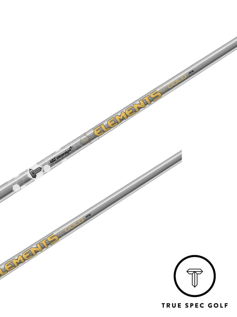 UST Mamiya Elements Gold Engineered By True Spec Golf Shaft 3 UST Mamiya Elements Gold Engineered By True Spec Golf Shaft