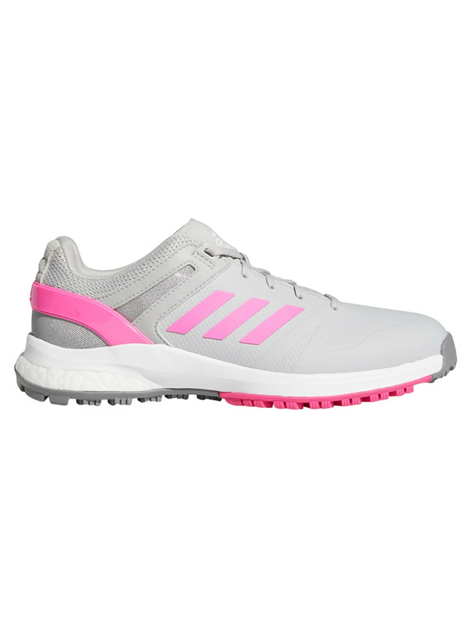 Adidas W EQT Spikeless Golf Shoes - Grey Two/Screaming Pink/Grey Three 3 Adidas W EQT Spikeless Golf Shoes - Grey Two/Screaming Pink/Grey Three