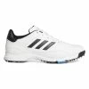 Adidas Golflite Max Wide Golf Shoes - Cloud White/Core Black/Blue Rush