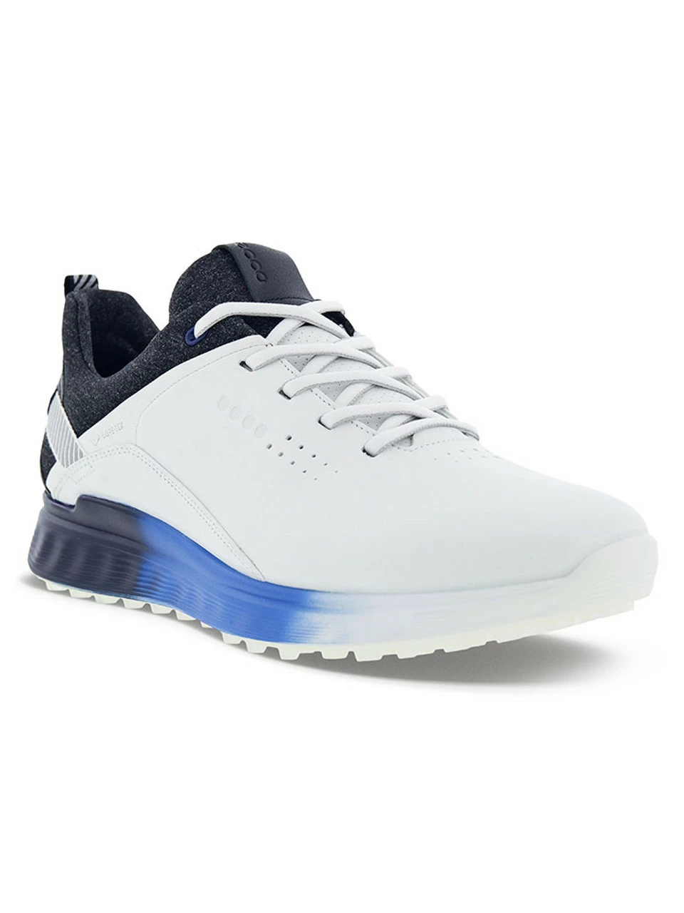 Ecco M S-Three Golf Shoes - White/Black 3 Ecco M S-Three Golf Shoes - White/Black